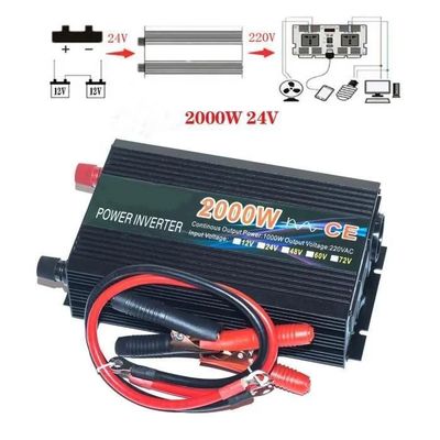 DATOUBOSS Inverseur 24 V à 220 V 230 V onde sinusoïdale pure