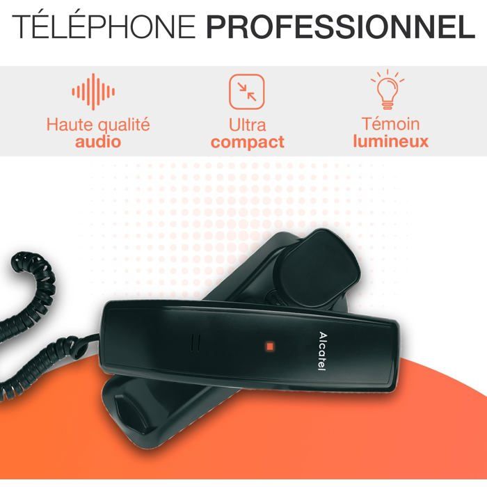 Téléphone fixe filaire pro SWROSE Temporis 10 Pro Monobloc — free download