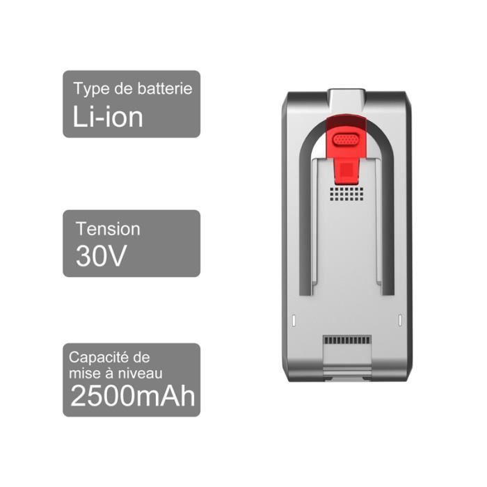 Batterie De Rechange Pour Aspirateur SMOTURE VAC01 – Autonomie 60 Min, Batterie Amovible - 6