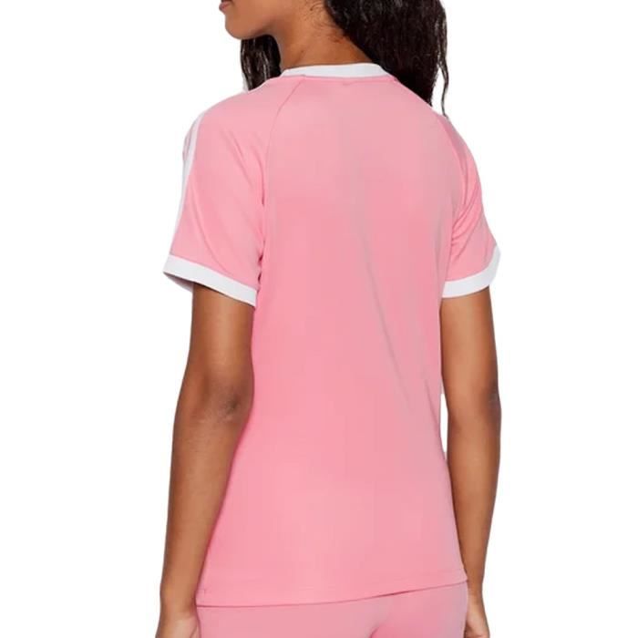 T shirt adidas rose new arrivals femme