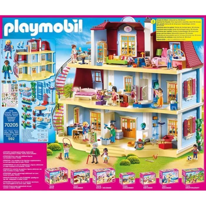 70206 - Playmobil Dollhouse - Cuisine familiale Playmobil : King