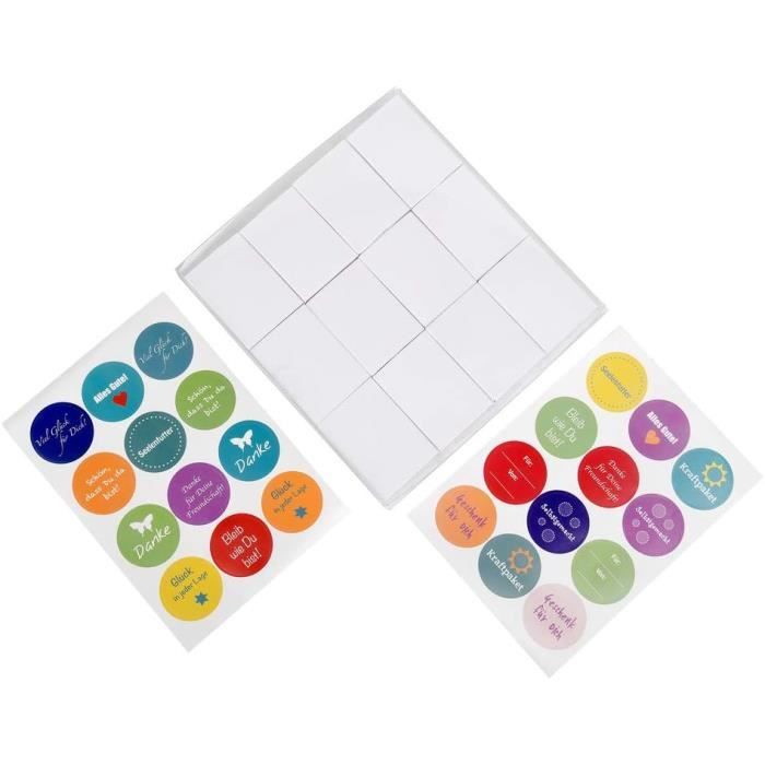 Lot De 24 Boîtes Cadeaux Calendrier De L'Avent Train - Avec Autocollants Numérotés Et Clips - DIY Noël Pour Enfants - 10