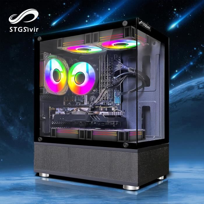 PC Gamer Fixe STGsivir - Intel I7, GTX 1660 Super, 32Go RAM, 1To SSD