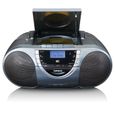 Boombox LENCO SCD-6800GY - Lecteur CD/MP3, Radio DAB+ et FM - Gris-2