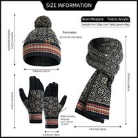 Bonnet Et Gants Homme Micacorn Chapeau Gants Écharpe Ensemble Pour Homme 3 En 1 Bonnet Gants Femme
