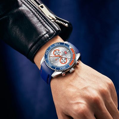 Montre Homme BREIL Chronographe - Étanche 100m - Boîtier Acier - Occasion