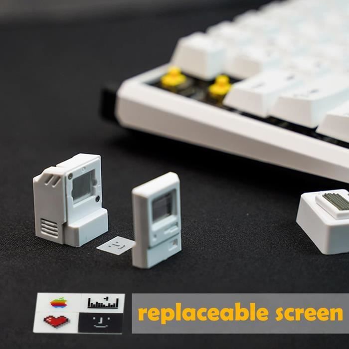 1 one enjoy Touches personnalisées pour clé ESC, design de transmission de lumière, pour clavier mécanique MX Switch 1 one enjoy Touches personnalisées pour clé ESC, design de transmission de lumière, pour clavier mécanique MX Switch