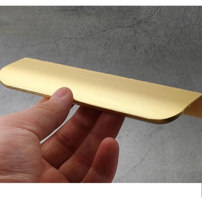 10pcs Poignées Invisible De Meubles,Poignées De Tiroir, Poignées De