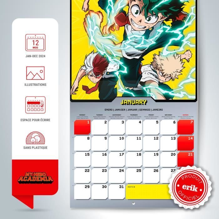 My Hero Academia Langbahnposter – 53x158 Cm, Hochwertiger Druck Auf 150g Papier | Offizielle Lizenz
