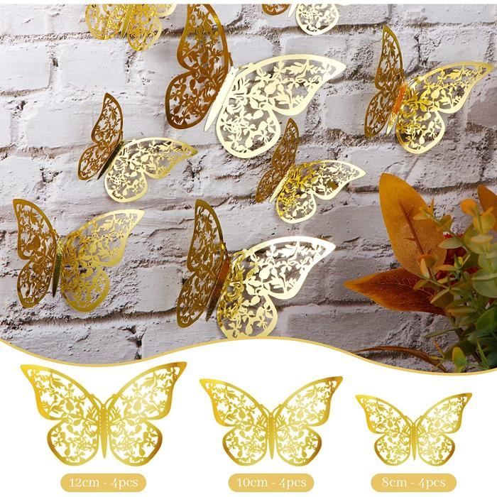 Carte D'invitation,White--Cartes De Table D'invité Papillon 50 Pièces, Décor De Table Chic Pour