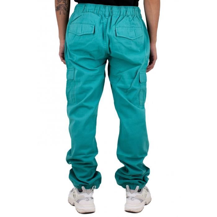 Pantalon turquoise homme sales