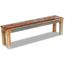 Banc En Bois Massif Récupéré 160cm - Style Industriel Pour Salon Ou Entrée