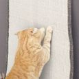 Chat changzhou Tapis de refroidissement pour chats, protection de canap&eacute;, tapis griffoir pour chat avec compartiments en 832-3