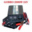 Convertisseur 2000W 24V à 220V onde pur sinus ecran LCD-3