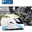 Casque Modulable Bluetooth Moto Flip-Up Helmet Casques Motocross Modular Integral Helmet DOT-ECE Homologué Full Face Motorcycle He-3