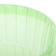 VGEBY dôme en plastique transparent Cloches de jardin vertes 10 pièces | Couverture ronde de plantes en plastique, dômes-3