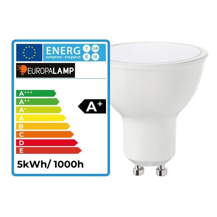Ampoule led GU10 SZ5010–30 - 230V - Blanc chaud 3000K° - 400