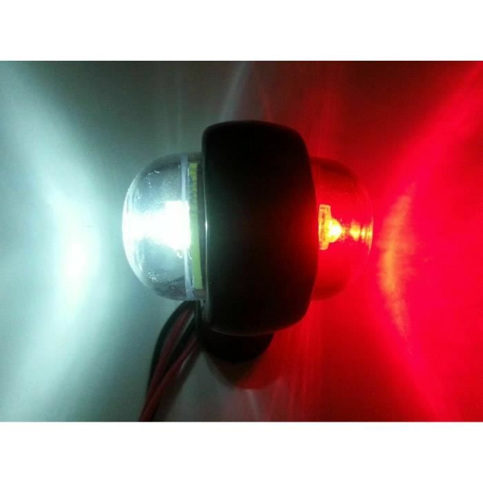 Sécurité Routière Feux Gabarit 24/7Auto - Lot De 10 LED Ambre 24V - Pour Camion, Remorque, Caravane - Sécurité Renforcée LED étanches IP67 - Foto 6