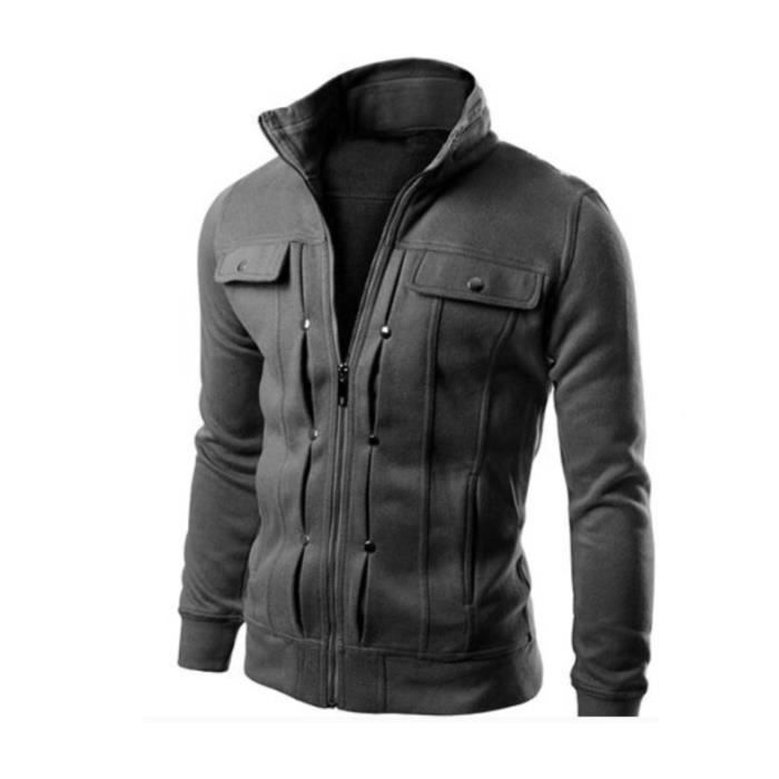 Manteau court homme best sale hiver