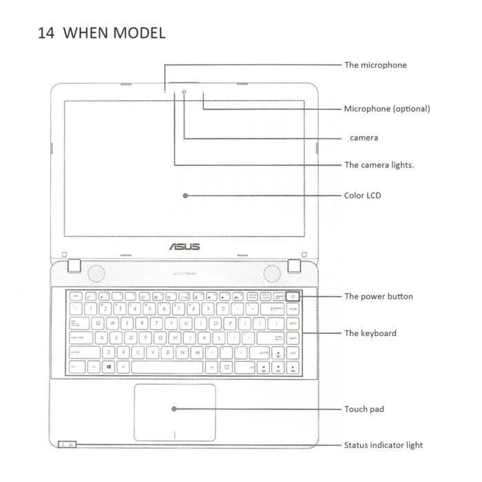 Asus A456UR7200 Ordinateur portable de bureau3