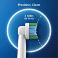 Oral-B Brossette de Rechange Précision Clean avec Technologie CleanMaximiser 3 unités-4