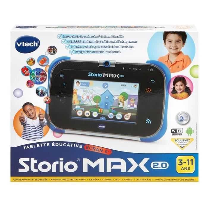 VTECH - Tablette STORIO MAX XL 2.0 rose + Jeu HD Storio RUSTY RIVETS -  Cdiscount Jeux - Jouets