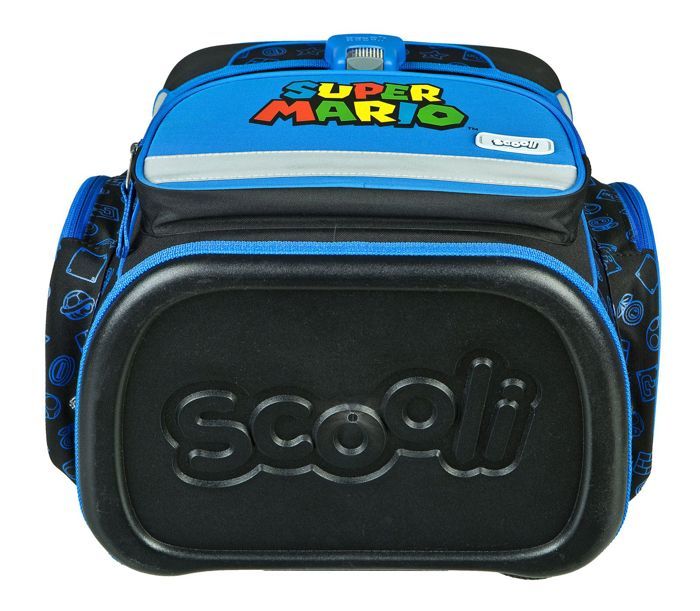 Trousse Scolaire Remplie Super Mario – Scooli Avec 14 Crayons De Couleur, Accessoires Complets & Matériaux Recyclés – Dès 6 Ans