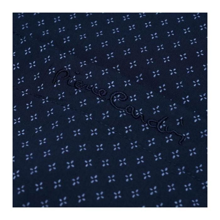 Chemise Vintage Pierre Cardin Homme Manches Courtes Rayures Bleu - Taille XXL - Occasion Très Bon État