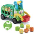Porteur Maxi Camion Poubelle Recyclo'Formes - VTECH BABY - Jouet éducatif pour enfant de 18 à 36 mois-0