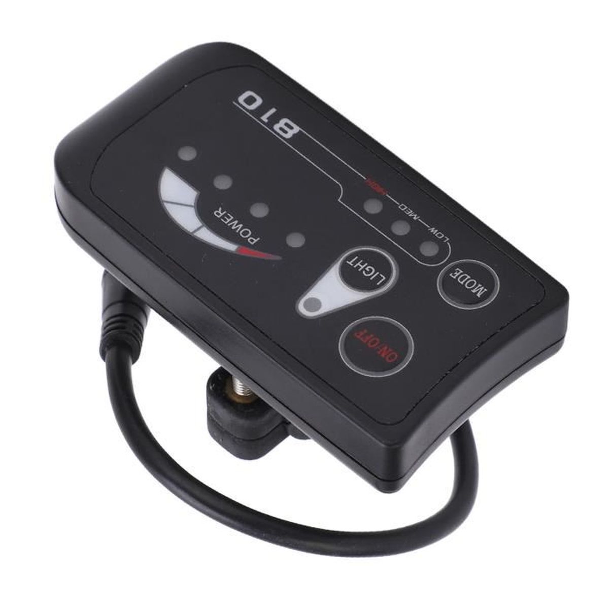 Panneau D'affichage LED S810 Pour Vélo électrique - 36V/48V - Compatible Contrôleur JN Et Kit Pasion - 11