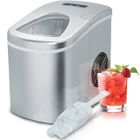 SMETA Machine à Glaçons -12KG/24H - Réservoir d'Eau 2,2L - 2 Tailles de Glaçons - Glace rapide en 6 mins - Silencieux