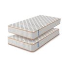 Matelas LOT 2 ERGO CONFOR 90x190 cm Mousse à Mémoire Épaisseur epaisseur 18 cm MOCOERL
