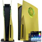 Kit de Bande Lumineuse pour Console PS5 & PS5 Slim & PS5 Pro RGB LED avec 400 Effets Lumineux pour Édition Numérique & Disque Accessoires de Décoration DIY
