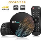GREATLIZARD HK1MAX Smart Tv Box Android 9.0 4Go + 32Go 2.4G-5GWifi BT4,0 RK3318 Quad Core 4K Hk1 Max Décodeur Netflix Media Player