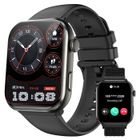 IOWODO Montre Connectée Homme Femme 1,91" Écran AMOLED Smartwatch Sport Appels Bluetooth 5.0 IP68 Pédomètre Compatible Android iOS