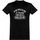 BRAND tee shirt homme humour | Cadeau imprimé en France | 100% coton, 185gr | je ne vieillis pas