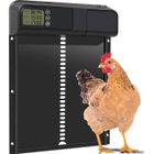ROSEDOES Porte de Automatique Poulailler avec Minuterie Anti-pincement,Porte Poulailler en Alliage D'aluminium, Écran LED Programmable
