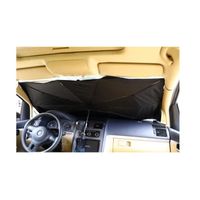 Pare-Soleil Auto Pare-Brise Intérieur, Parapluie Auto SUV Camion, Conception Brevetée (140X79cm pour Voiture Moyen/Grande)