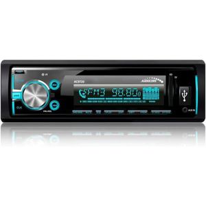 AUTORADIO AC9720 B APT-X autoradio MP3-WMA-USB-RDS-SD ISO Bluetooth Multicolor Technologie APT-X fournit stéréo de haute qualité.[Y418]