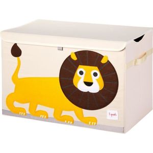 COFFRE À JOUETS Coffre à jouets Lion 3 Sprouts Jaune - Bébé - Poly