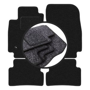 Set De Tapis Antidérapants Pour Renault Captur 2019 - Console Centrale, Porte-gobelets - Bleu