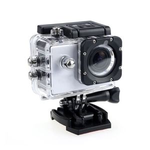 CAMÉRA SPORT Caméra d'action blanche-Caméra d'action pour casqu