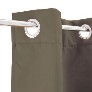 Rideau occultant Strong - 140 x 250 cm - Taupe