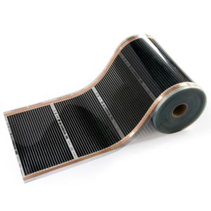 PLANCHER CHAUFFANT 50 cm x 700 cm - Film chauffant électrique au sol, chauffage par le sol à infrarouge, tapis chauffant, sain