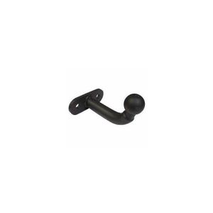 Adaptateur Rallonge Attelage Remorque 13 Cm – Plaque 83x55 Mm Pour Porte-Vélos, Mobil-Home, Voiture, Charge Max 80 Kg, Acier Galvanisé Robuste