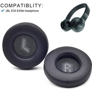 Accessoires audio GENERIQUE Coussinets de remplacement - oreillette mousse  coussin de rechange pour casque jbl e35 e45bt e45 - noir