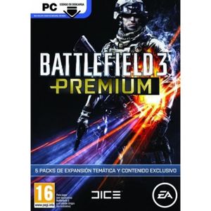 JEU PC À TÉLÉCHARGER Battlefield 3 Premium Service (code de téléchargem