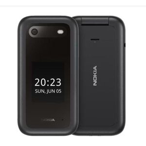 Téléphone portable Téléphone Nokia 2660 4G Dual Sim Noir avec Station