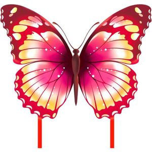 CERF-VOLANT Mint's Colorful Life cerf-Volant Papillon Rouge29