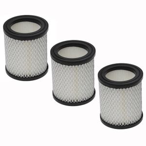 ASPIRATEUR INDUSTRIEL vhbw 3x filtre compatible avec Grafner 20 L - A 17307 / 17534, GK10542 aspirateur de cendres - Filtre HEPA contre les allergies